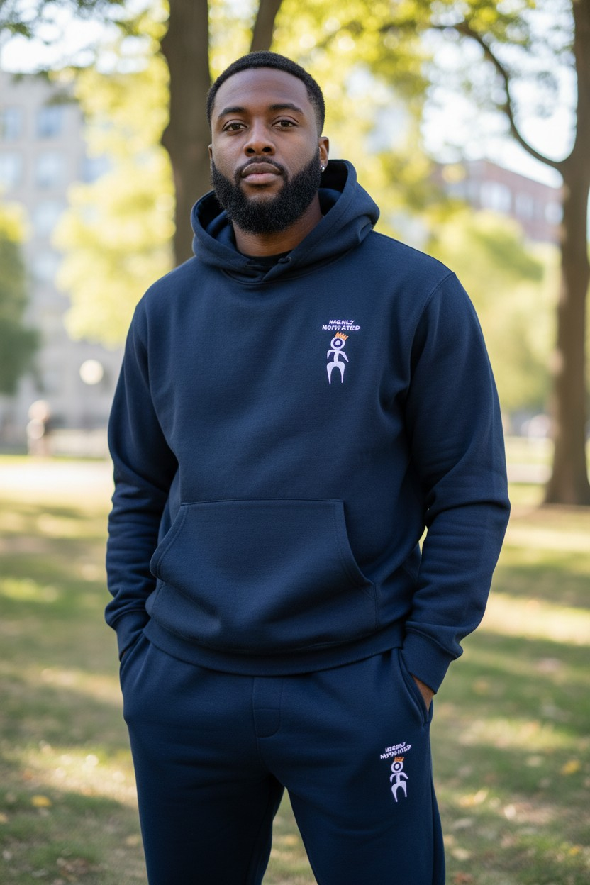HMG "CROWNED" FRENCH TERRY SUITE (MATCHING SET)
