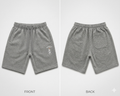 HMG "CROWNED"EMBROIDERED FRENCH TERRY SHORTS