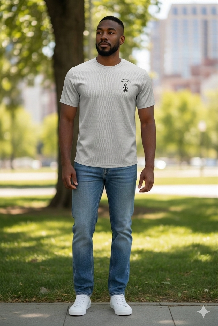 HMG "CROWNED" EMBROIDERED FRENCH  TEE